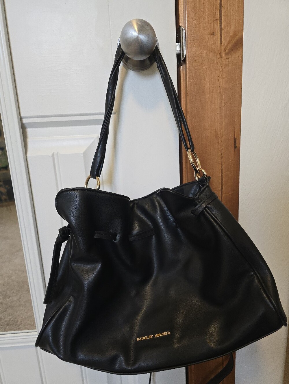 BADGLEY MISCHKA Soft Bucket Bag